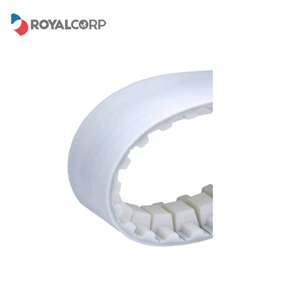 Correa de sincronización de PU soldada con perfil de guía